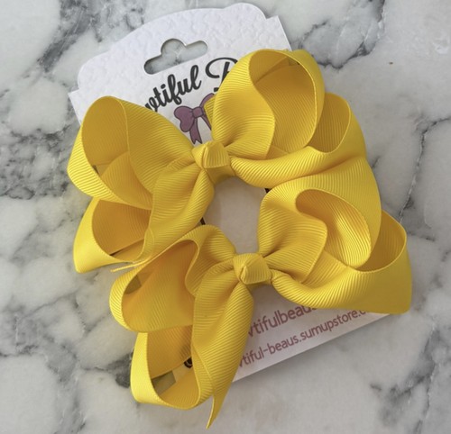 Pair daffodil yellow - 4”,