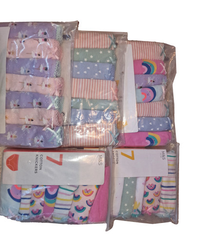 Girls knickers 7 pack - knickers,