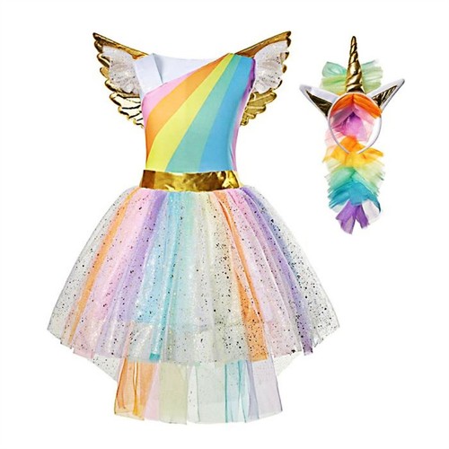 Girls unicorn costume - unicorn,