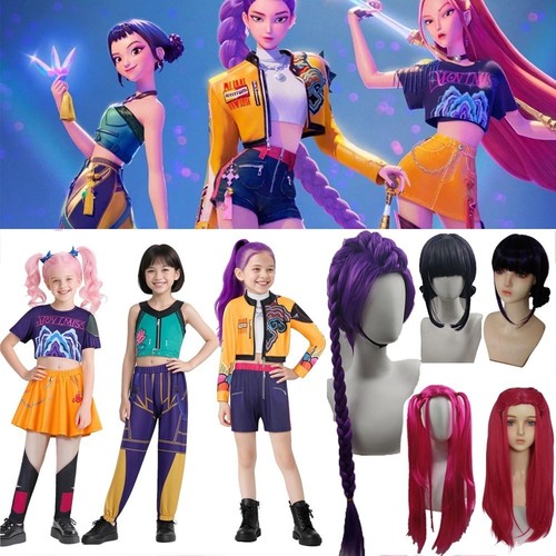 Kids girls kpop demon hunters - kpop,