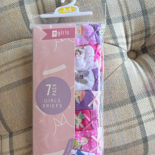 Girls pack briefs - f,