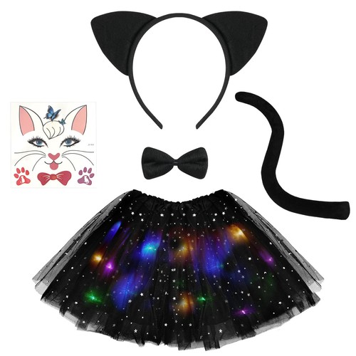 Charming light cat costume - light-up,