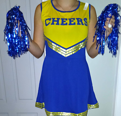 Girls halloween cheerleader - halloween,