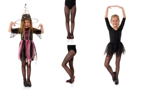 Girls small scale fishnet - scale,