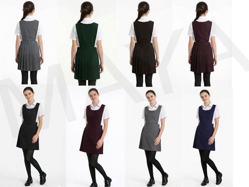 Girls plain bib - girls,