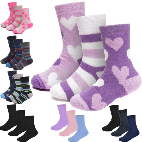 Kids boys girls thermal socks - thermal,