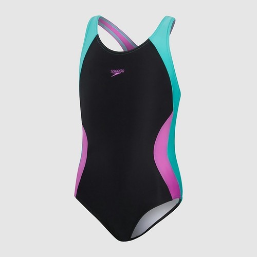 Speedo girls black swimsuit - girls,