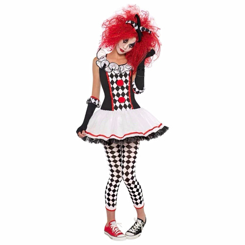 Harlequin honey girls costume - girls,