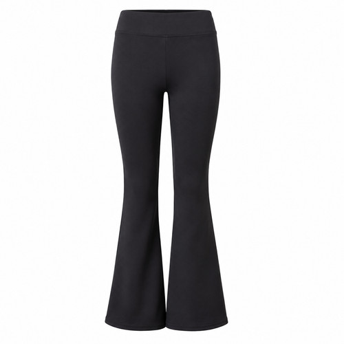 Girls flared leggings high - leggings,