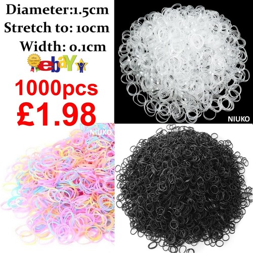 Hair rubber bands small - rubber,