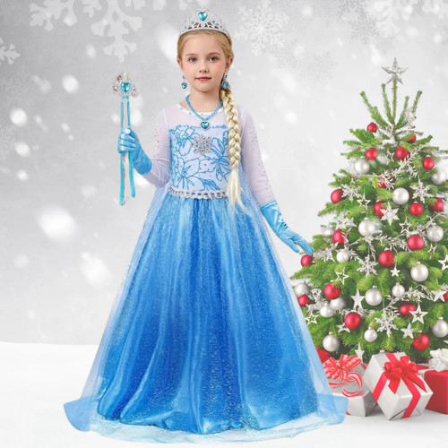 Girls frozen princess dress - frozen,