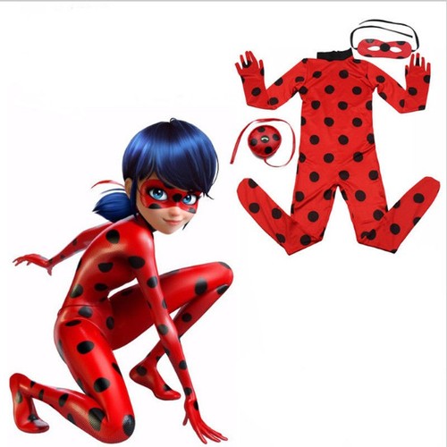 Girls kids ladybug jumpsuit - kids-,