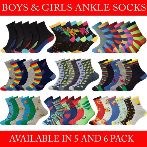 Boys girls ankle socks - boys,