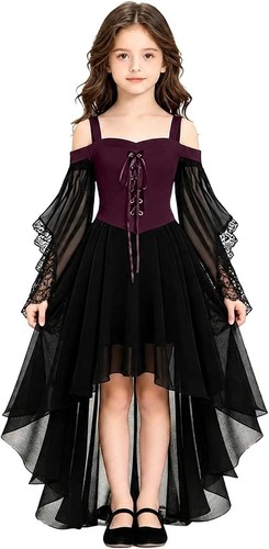 Girls halloween costume flared - costume,