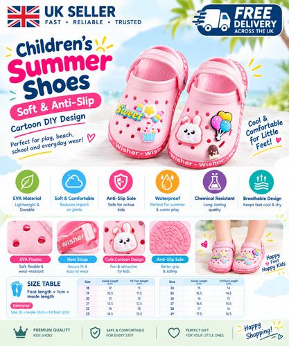 Kids clogs toddler sandals - kids,