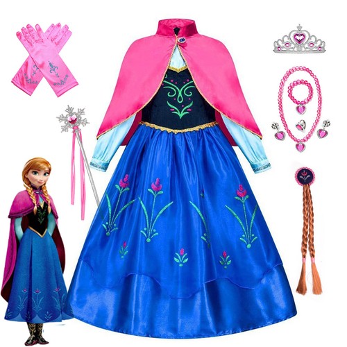 Girls frozen anna fancy dress - fancy,