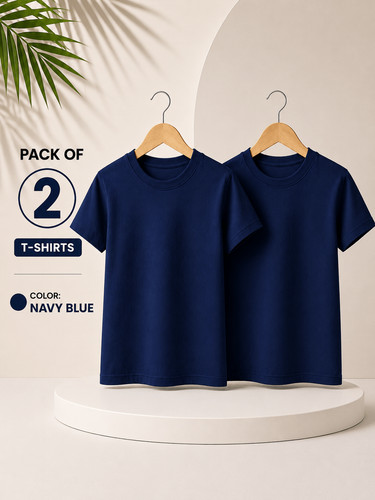 Pack kids cotton crew - pack, 2