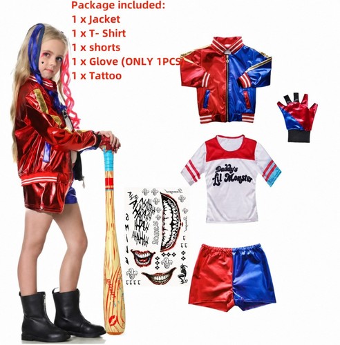Kids girl harley quinn suicide - harley,
