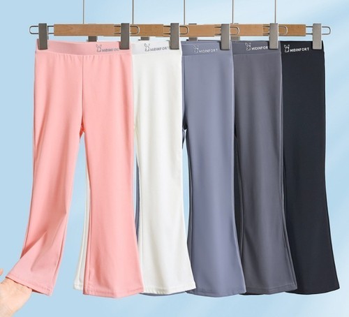 Girls solid flared legging - uk,