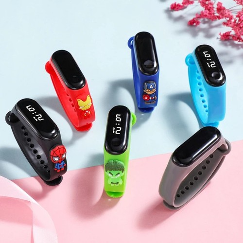 Cartoon kids watch led - cartoon,