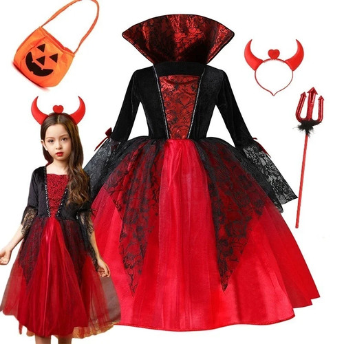 Girls vampire devil halloween - devil,
