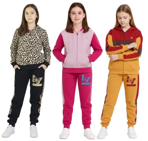 Kids girls fleece tracksuit - kids,