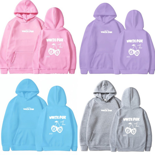 Kids girls white cherry foxs - white,