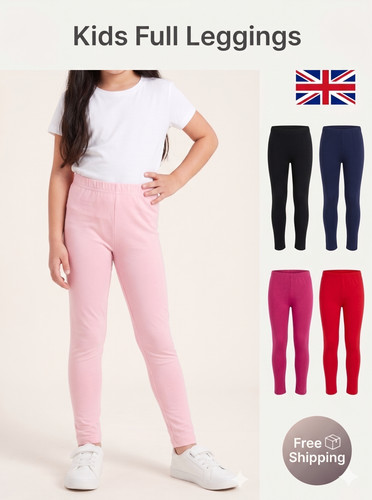 Girls kids plain - girls, cotton