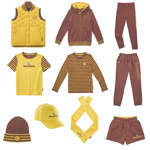 New style girlguiding brownies - style,