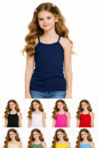 Girls plain camisole - vest, tank